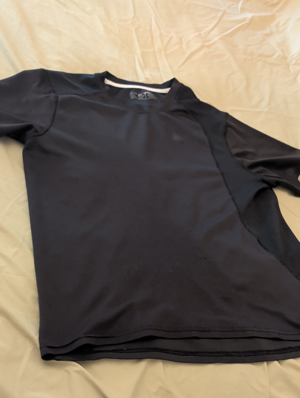 New Balance Black Short Sleeve Crew Performance Tee